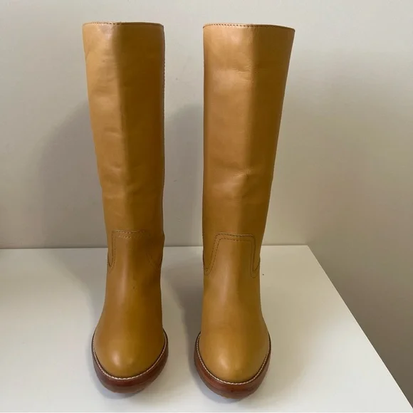 Frye Banana "Camryn" Pull On Classic Boots Size 8 - Picture 10 of 16